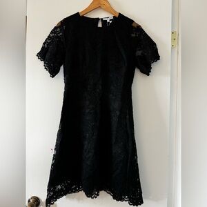 Baltic Born Black Lace Mini Dress (NWT) Size M